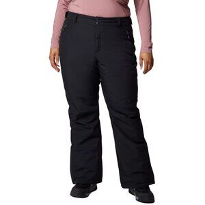 Columbia Women's Shafer Caryon Insulated Snow Pants Black Size Small Omni Heat